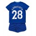 Cheap Chelsea Cesar Azpilicueta #28 Home Football Kit Children 2022-23 Short Sleeve (+ pants)